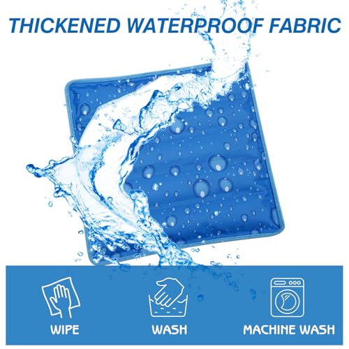 aingycy Dog Cooling Mat Water Injection Pet Cool Pads Dogs & Cats Pet Cooling Blanket for Outdoor Car Seats Beds