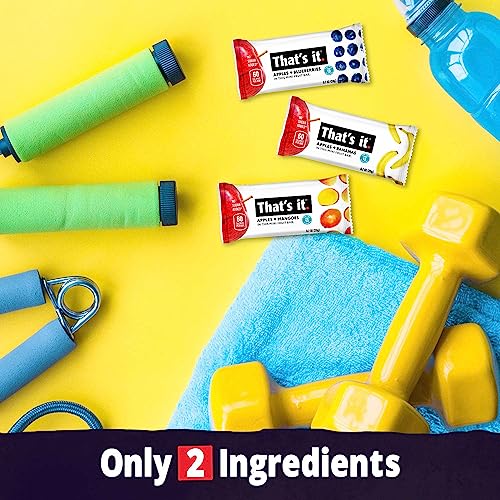 That's it. Mini Fruit Bars Gift Pouch (Variety 36 Count) No Sugar Added, Plant-Based, Vegan & Gluten Free, Paleo, Non GMO,...