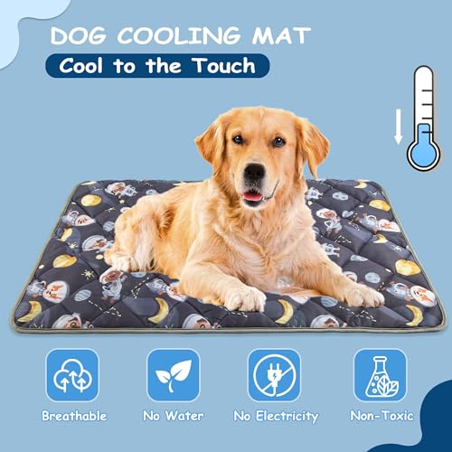Paw Legend Dog Cooling Mat for Dogs Cat Cooling Pad for Dog Pet Cooling Mat Cooling Blanket Summer Cool Tech Fabric Washab...