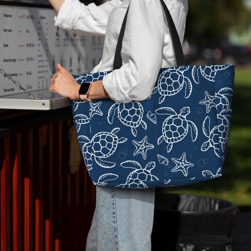 BJQ Beach Tote Bag for Women Beach Bag Waterproof and Sandproof Tote Bag with Wet Bag Large Travel Bag for Weekend Travel