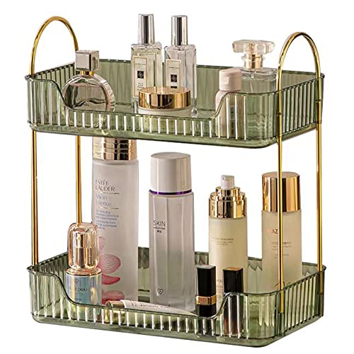 shuang qing Bathroom Counter Organizer Countertop Storage, Cosmetics Skincare Shelf, Makeup Organizer Perfume for Dresser ...