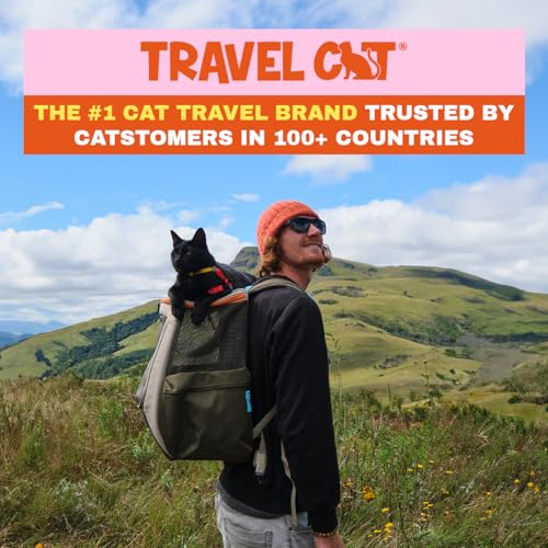 Travel Cat Backpack Carrier - The Navigator Convertible Pet Carrier Backpack - Cat Carrier Backpack with Fully Ventilated ...