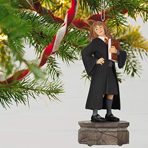 Hallmark Keepsake Christmas 2019 Year Dated, Harry Potter Collection Hermione Granger Ornament with Light and Sound