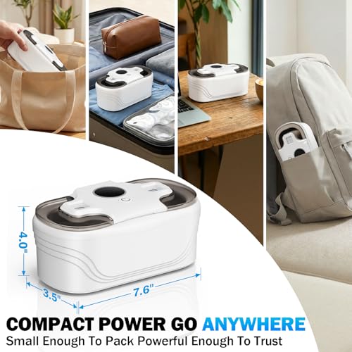 Ultrasonic Cleaner, 48KHz Jewelry Cleaner 400ML, Ultrasonic Retainer Cleaner for Eyeglasses Rings Watch Band Necklace Eari...