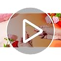 Rivvlive 12 Sets Mother Gift Crochet Flowers Bouquet Handmade Knitted Roses Red and Pink Artificial Rose with Greeting Car...