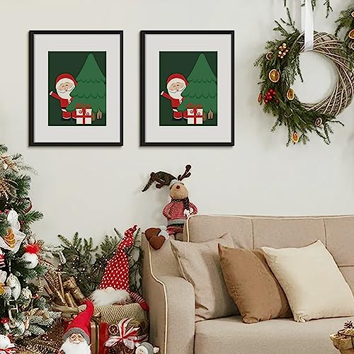 ENJOYBASICS 16x20 Picture Frame, Display Poster 11x14 with Mat or 16 x 20 Without Mat, Wall Gallery Photo Frames, Black, 2...