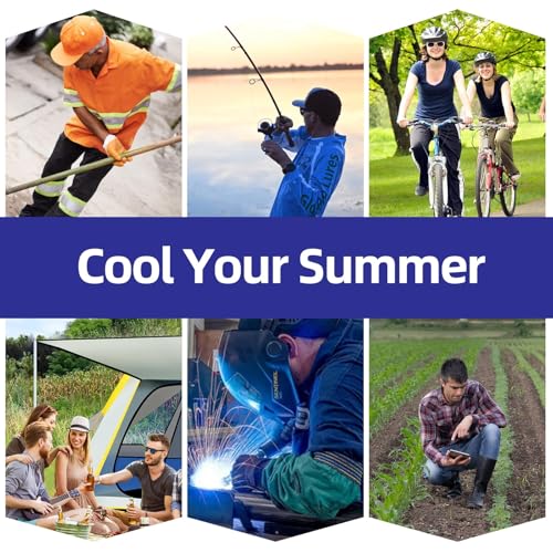 MR.ICE Cooling Vest for Men & Women - Adjustable Ice Vest for Motorcycle, Workers, Sports, Outdoor, Heat Relief