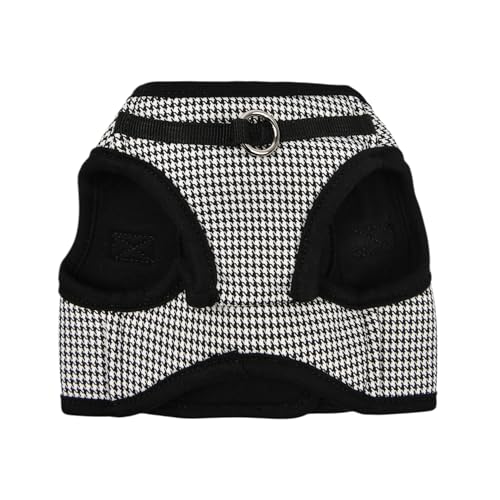 Puppia Amatus Dog Vest Harness B (Step-in) Fashionable Houndstooth Pattern Spring Summer Harness for Small and Medium Dog...
