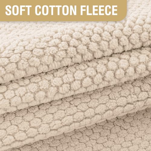 H.VERSAILTEX Waterproof Couch Cover Plush Sofa Cover with Strap Soft Anti Slip Sofa Slipcovers for 4 Cushion Sofa Couch Pr...