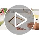 Golden State Art, 2 Pack, 5x7 Inch Metal Picture Frames, Floating Display for 4x6, 3x5 Photos, with Real Glass and Pull-Ou...
