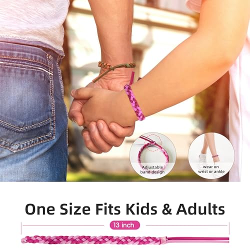 BuggyBands 24 Pack Mosquito Repellent Bracelets for Adults & Kids, DEET-Free, Individually Wrapped, Adjustable PU Leather ...