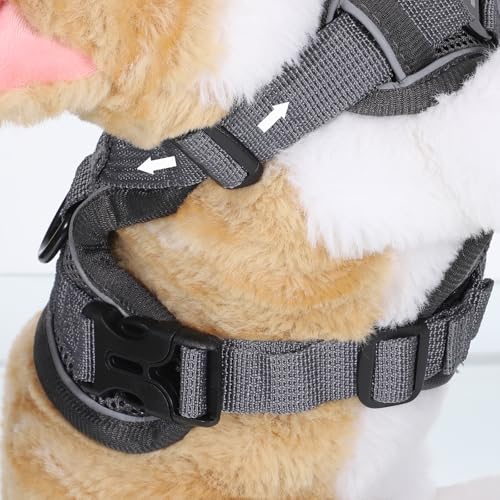 Hadnves Cat Chest Harness and Leash Adjustable Mesh Cat Leash and Chest Harness Set Soft Breathable Anti Escape Vest Harne...