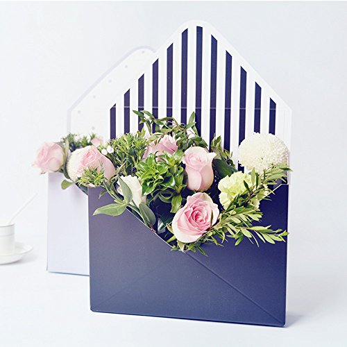 BBJ WRAPS Flower Arrangement Boxes Floral Envelop Box Premium Mixed Style Florist Bouquet Packaging, Perfect for Florists ...