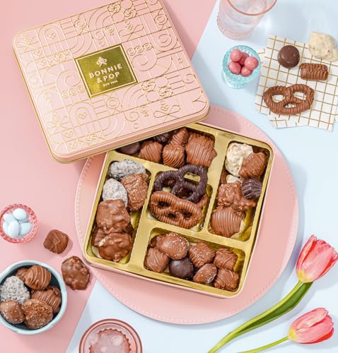 Chocolate Gift Basket for Women, Candy Gift Box Set for Woman, Holidays, Her, Mom, Wife, Girlfriend, Anniversary | Bonnie ...