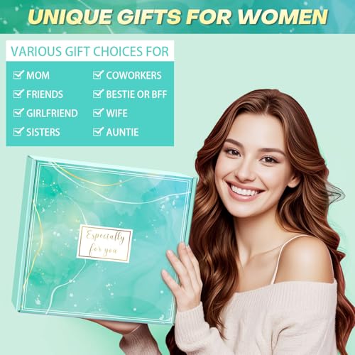 Mothers Day Birthday Gifts for Women Mom Grandma Wife Daughter Gift Basket, Happy Birthday Gifts for Women Mom Wife Best F...