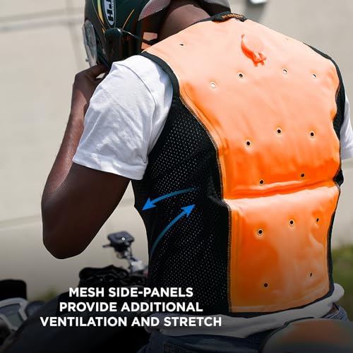 Ergodyne Chill-Its 6685 Evaporative Cooling Vest, Drip Free Cooling, Breathable Comfort, Easy Activation