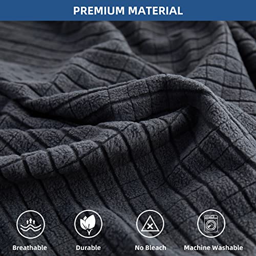 Eismodra Couch Cushion Covers Magic Stretch Sofa Slipcover for 3 Cushion Couch Dogs Pet L Shape 2 Seat Replacement Furnitu...