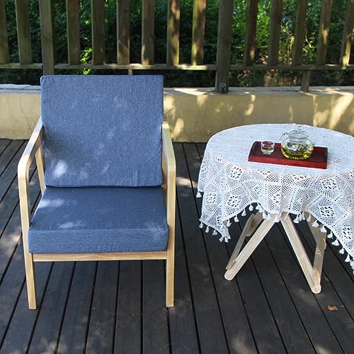 youngseahome Patio Seat Cushion Covers,Washable Slip Covers Replacement,Waterproof Outdoor Furniture Chair Cushion Pillow ...