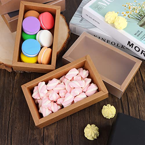 26 PCS Rectangle Drawer Kraft Boxes Small Cardboard Present Packaging Boxes for Party Favor Treats, Candy and Jewelry Craf...