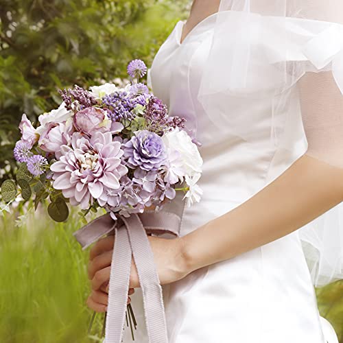 Serra Flora Artificial Flowers Combo for DIY Centerpieces Arrangements Wedding Bridal Bouquet Table Chair Candle Holder Ba...