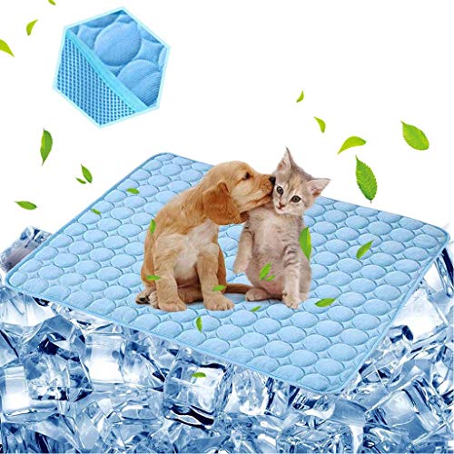 aingycy Dog Cooling Mat Pet Cooling Pads Dogs & Cats Pet Cooling Blanket for Outdoor Car Seats Beds (22IN*28IN)