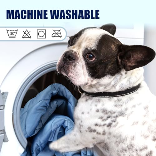 Tuiskusa Premium Cooling Blanket for Dogs Pet Cooling Pads Washable Pet Cool Mat for Cats Hot Weather Puppy Lightweight Th...