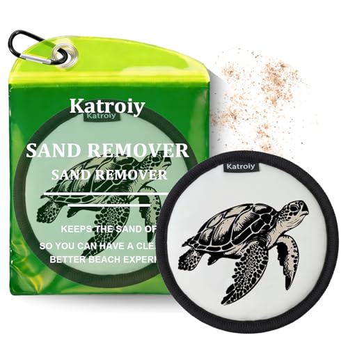 Katroiy Beach Sand Remover Sand Eraser Wipe Mitt Family Kids Women 2026 Hawaii Honeymoon Accessories Alaska Cruise Ship Ge...