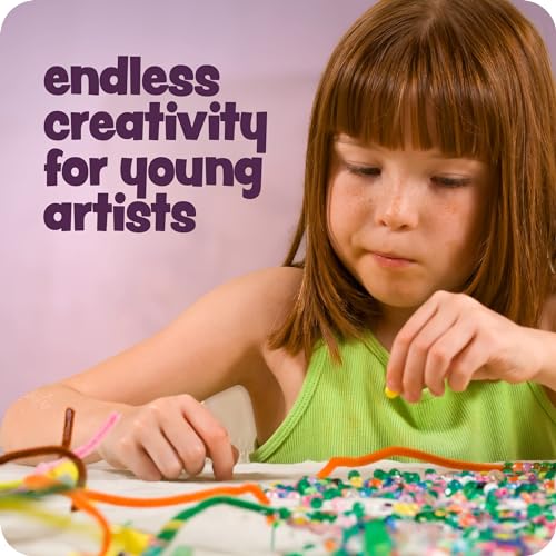 Dan&Darci Arts and Crafts Vault - Craft Supplies Kit in a Box - Easter Gift for Kids Ages 4 5 6 7 8 9 10 11 & 12 Year Old ...