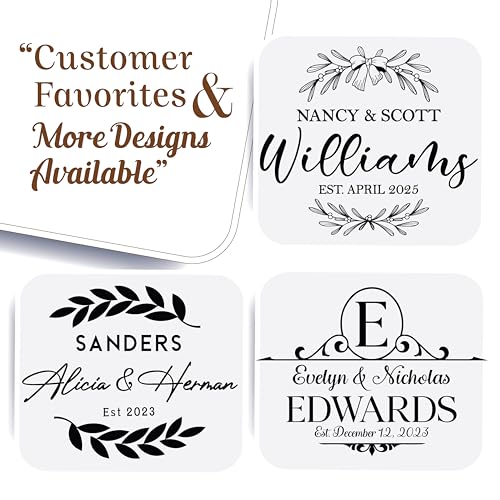 Tayfus Personalized Cutting Board, Custom Engraved Wood Charcuterie Board - Unique Gift Idea for Wedding, Engagement, Brid...