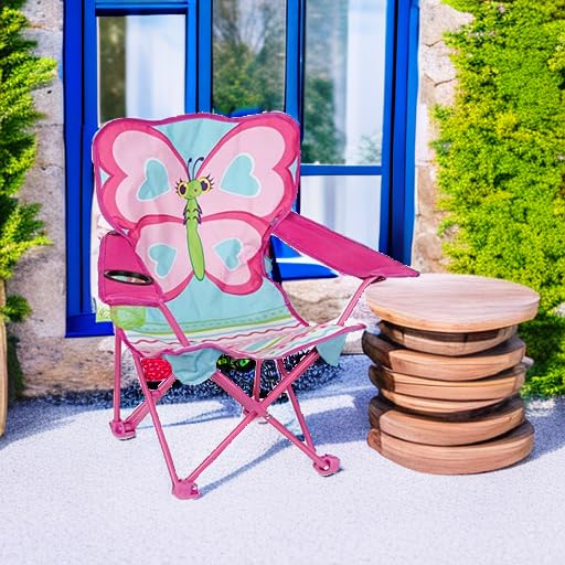 Melissa & Doug Cutie Pie Butterfly Camp Chair (Frustration-Free Packaging)