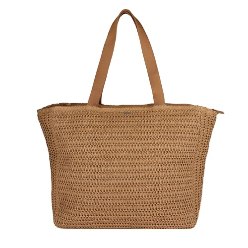 Roxy Women's Beach Tote Bag | Travel | Vacation | Straw | Lightweight | Breathable