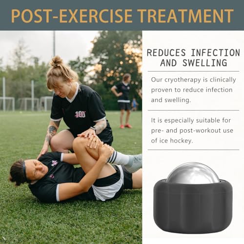 Cryosphere Cold Massage Roller Ball-Massage ice Ball, Cold and Hot Massage Ball, Lymphatic Drainage Massager, Massage Roll...