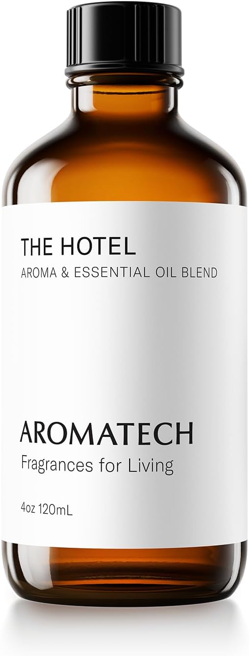 AromaTech The Hotel Aroma Essential Oil Blend: Luxury Hotel Inspired Aromatherapy with Lemon, Lavender, Peach & Pine for U...