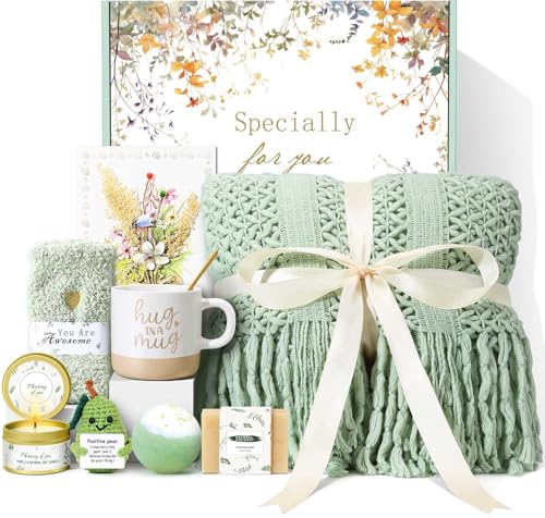 Mothers Day Gifts for Mom Wife Grandma Friends Sister, Birthday Gifts for Women Self Care Spa Gift Baskets for Women, Get ...