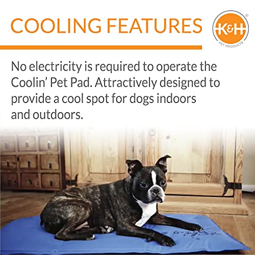 K&H Pet Products Coolin' Pet Pad Blue Small 11 X 15 Inches