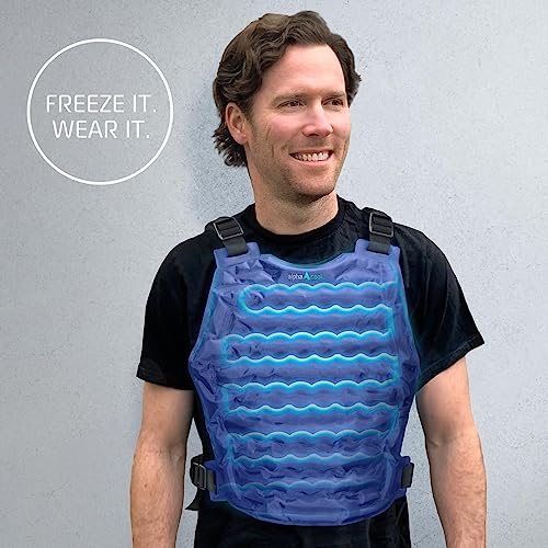 Alphacool Polar Cooling Vest for Men Women - Cooling Ice Vest Flexible Adjustable Reusable for Hot Weather Outdoor Working