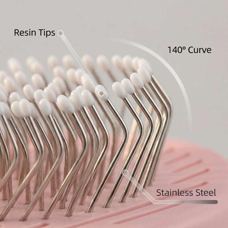 Henqia Cat Brush for Shedding, Kitten Brushes for Indoor Cats, For Long or Short Haired Cats,Cat Hair Brush Grooming Deshe...