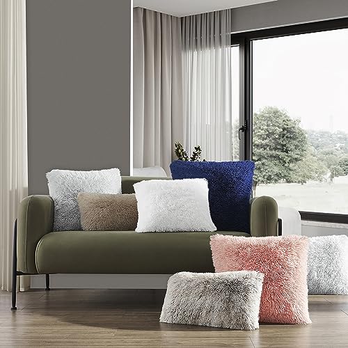 NordECO HOME Luxury Soft Faux Fur Fleece Cushion Cover Pillowcase Spring Decorative Throw Pillows Covers, No Pillow Inser...
