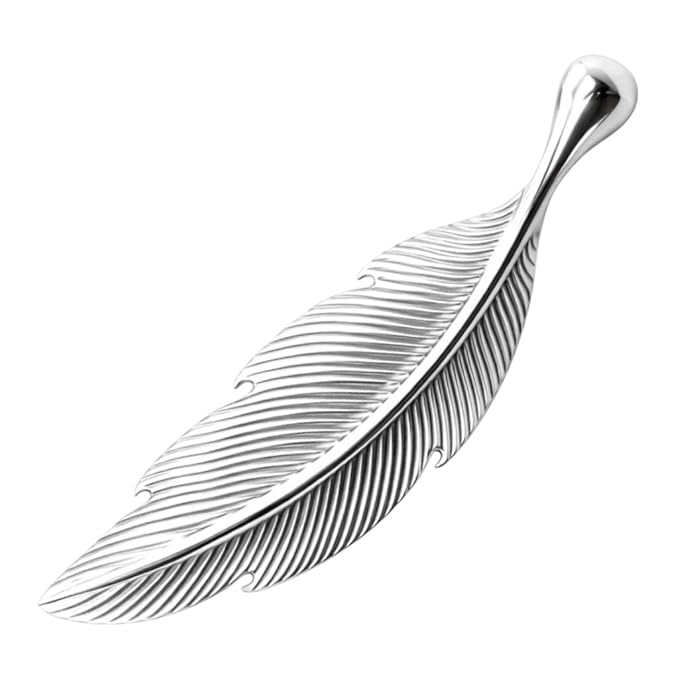 Stainless Steel Gua Sha Tool for Face – Unique Feather-Shaped Facial Massager for Jawline Sculpting, Contouring, De-Puffin...