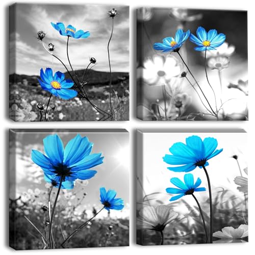 Artscope 4 Pieces Canvas Prints Wall Art - Picture Painting- Modern Wall Artwork Framed for Bathroom Home Office Decor - 1...