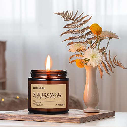 MTLEE 12 Pack Scented Candles for Home, Candles Gift Set Long Lasting Soy Candle Aromatherapy Jar Candle Bulk for Women Me...