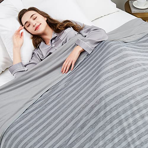 Guohaoi Cooling Throw Blanket for Hot Sleepers,Arc-Chill Q-Max >0.5 Cool Fiber,100% Oeko-Tex Certified Lightweight Summer ...