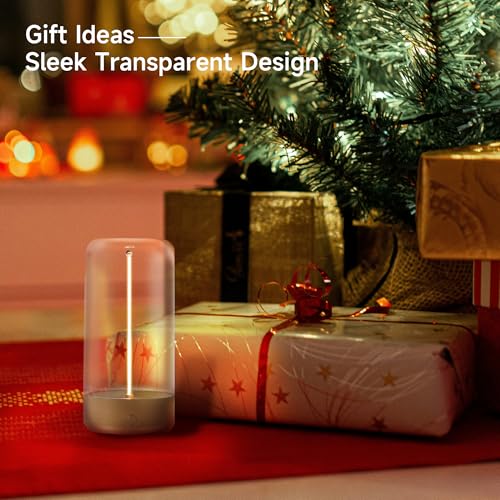 AUGE LIGHT Mini Minimalist Table Lamp Cordless Lamp Rechargeable Table Lamp Portable Nightstand Lamps Desk Lamps for Home ...