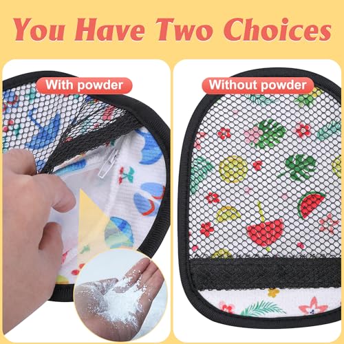 codree 2 Pcs Sand Wipe Off Mitts, Beach Theme Sand Remover for Beach, Beach Sand Remover Cleaner Mitts Bag, Beaches Travel...