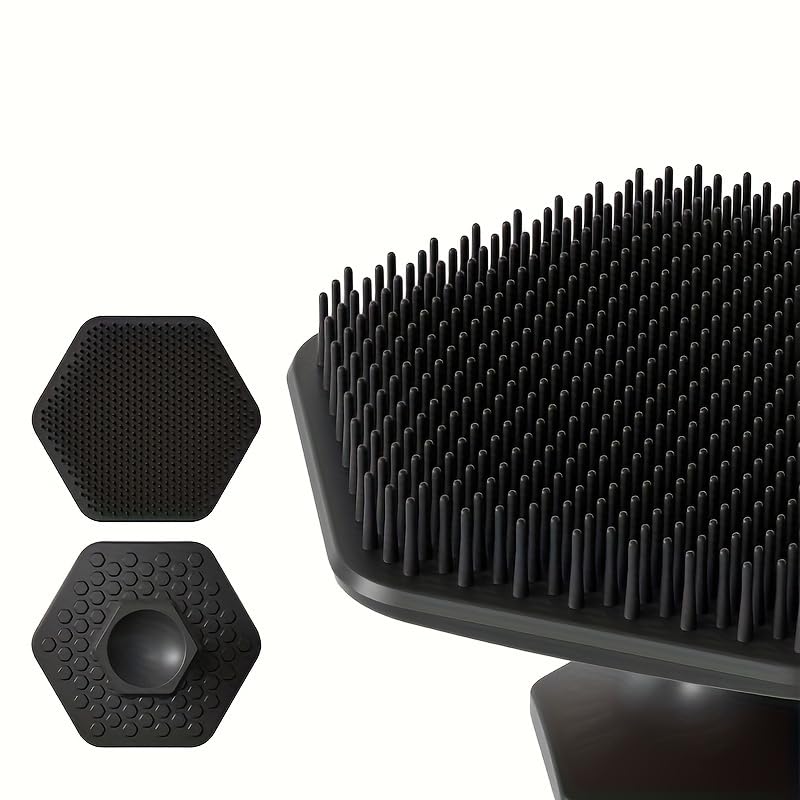 3 Pcs Facial Care Massage Set, Including Ice Face Mask Mold, Silicone Cleansing Massage Brush, and a Stainless Steel Gua S...