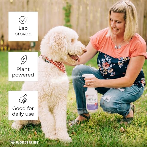 Wondercide Rose Flea & Tick Spray for Pets Plus Home with Natural Essential Oils 16 fl. oz.