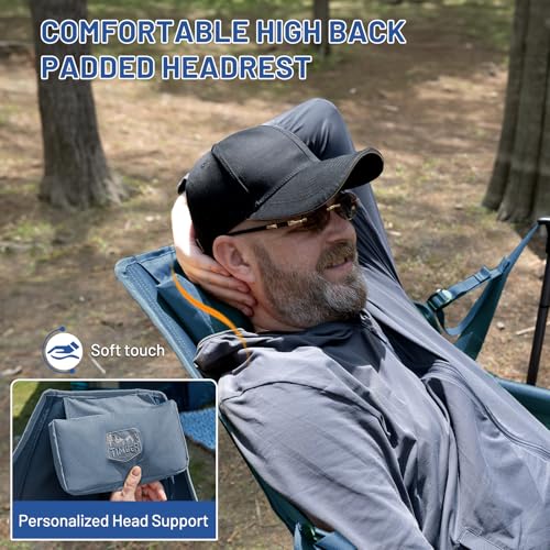 TIMBER RIDGE Hammock Camping Chair, Oversized Swinging Hammock Chair with Adjustable Back and Seat for Outdoor Lawn, Sport...