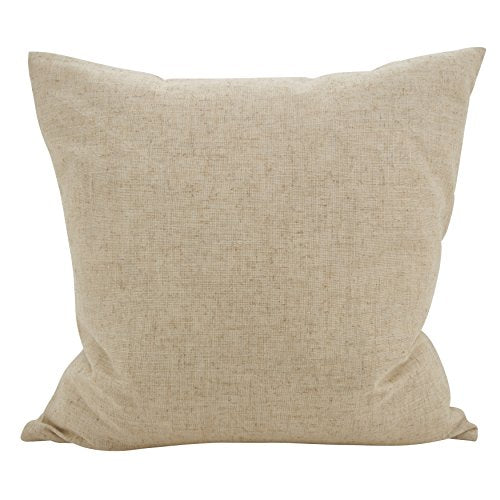 SARO LIFESTYLE Fiorire Collection Lotus Flower Felt Throw Pillow, 18", Ivory