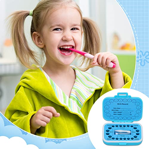 Tooth Holders for Kids Keepsake, Baby Teeth Keepsake Box, Tooth Saver, Tooth Container for Lost Teeth, Teeth Storage Holde...