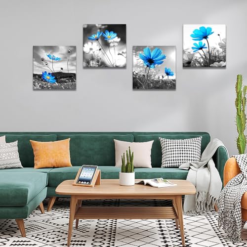 Artscope 4 Pieces Canvas Prints Wall Art - Picture Painting- Modern Wall Artwork Framed for Bathroom Home Office Decor - 1...